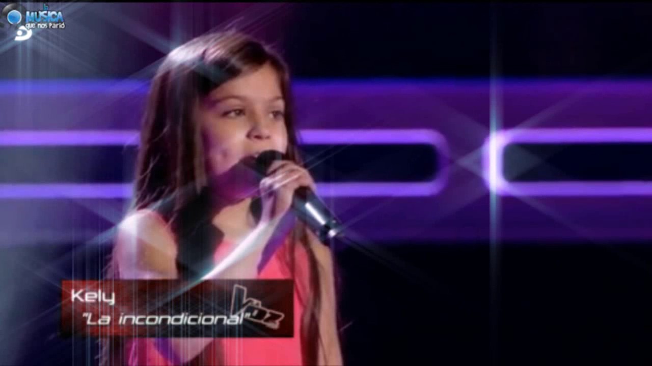 Kelly en La Voz Kids